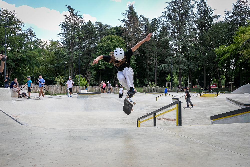 Skateparc de la plaine des sports à Dijon