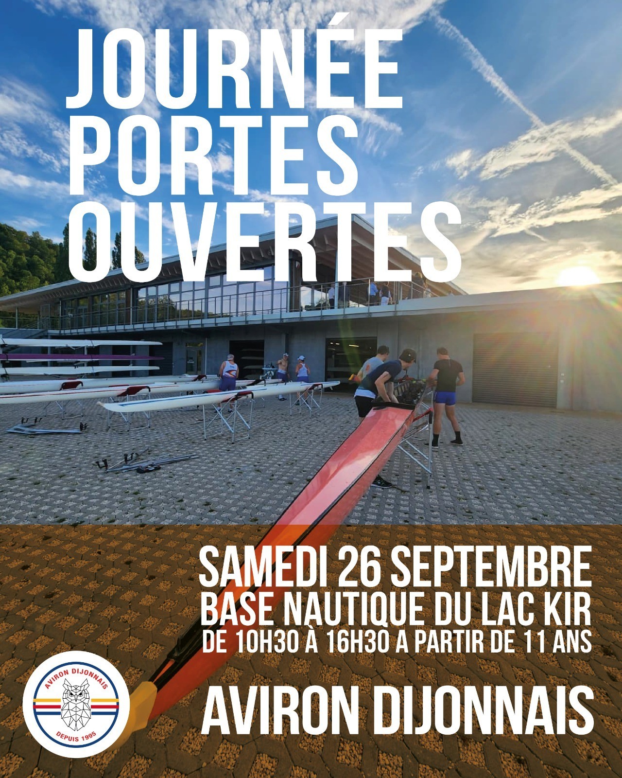 Journée portes ouvertes de l’Aviron dijonnais